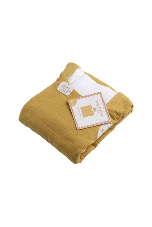 Poncho de bain enfant en coton