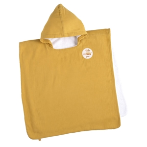 Poncho de bain enfant en coton 1