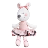 Doudou Petite Souris danseuse étoile en velours Rose