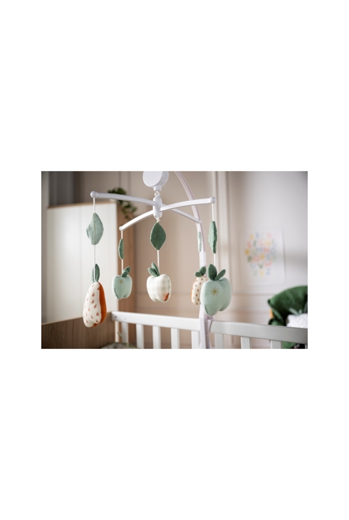 Mobile musical en coton