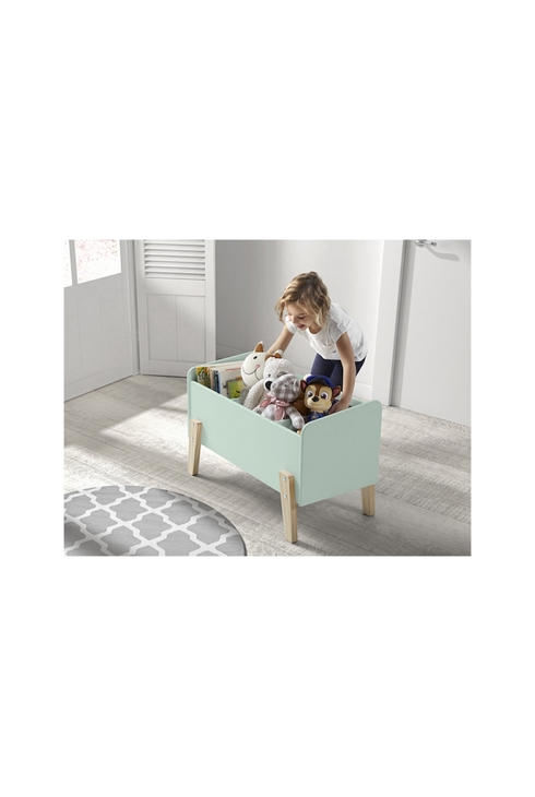 Coffre à jouets KIDDY vert menthe
