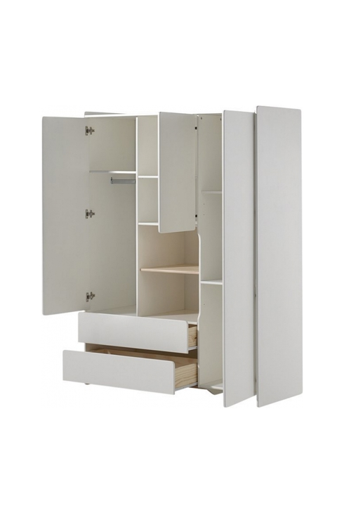 Armoire 3 portes et tiroirs Kiddy