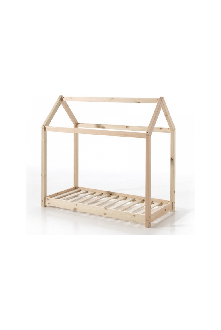 Lit cabane 70x140cm naturel 1