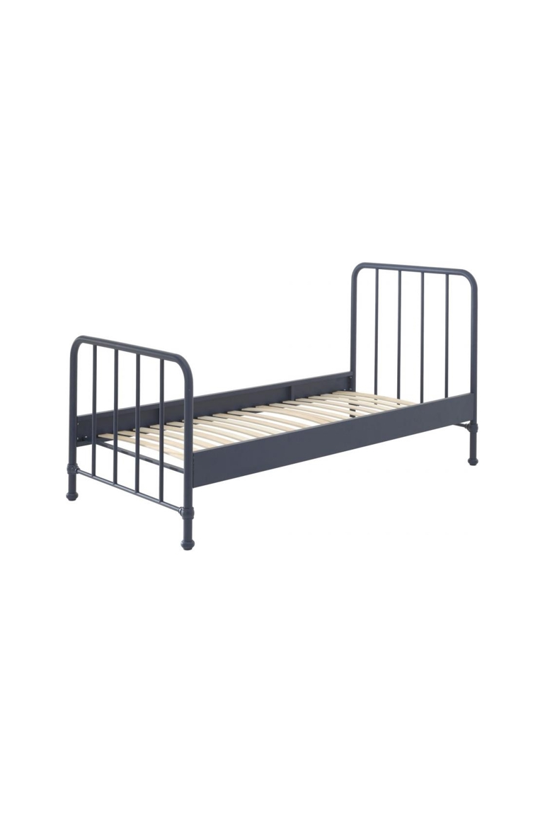Lit 90x200cm Bronxx bleu denim 1