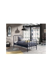 Lit 90x200cm Bronxx bleu denim 3