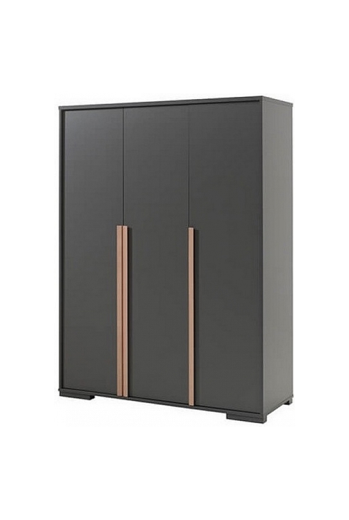 Armoire 3 portes London anthracite