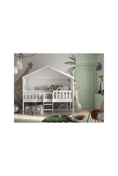 Lit cabane 90x200cm HOUSEBEDS