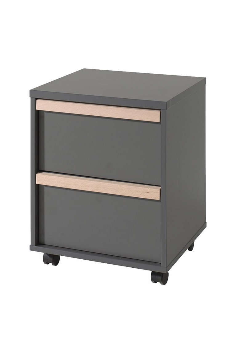 Caisson de bureau London anthracite 1