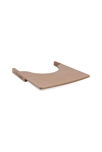 Chaise haute avec attache bébé et plateau naturel 4