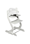 Chaise haute en hêtre massif blanc 3