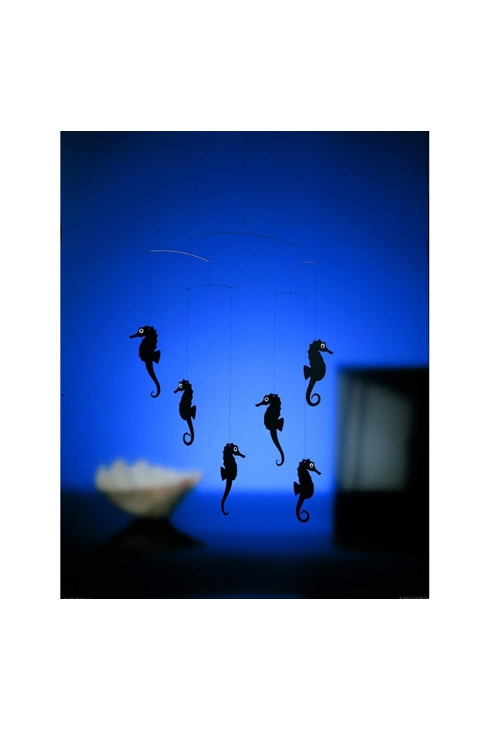Flensted Mobiles Hippocampes Noir
