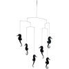 Flensted Mobiles Hippocampes Noir