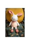 Doudou en velours blanc 2