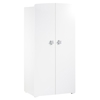 Armoire 2 portes boutons étoiles Basic