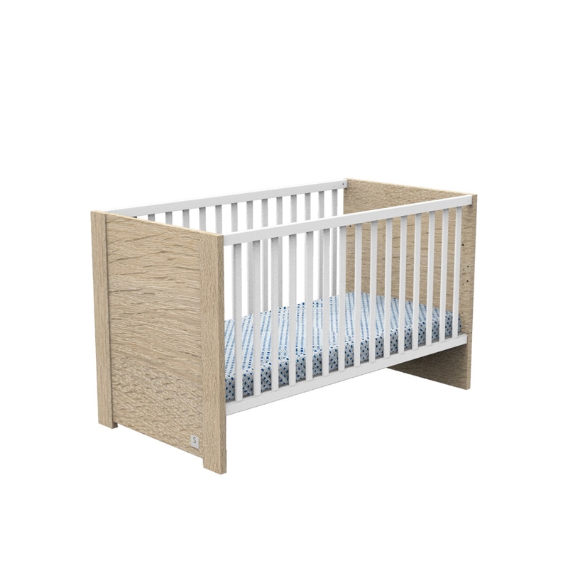 Sauthon - Lit bébé évolutif en lit junior Little big bed Antonin -