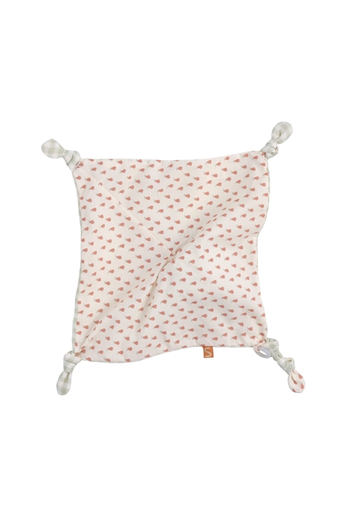 Doudou mouchoir jardinier en coton Vert