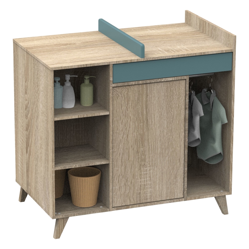 Sauthon - Commode à langer évolutive en bureau - - Dès la naissance