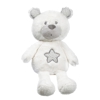 Doudou Ours en polyester blanc