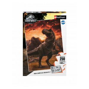 Puzzle Le tyrannosaurus rex  Jurassic World 250 pièces 1