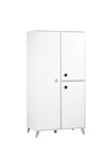 Armoire 3 portes bébé boutons étoile 5