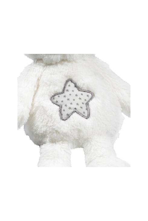Doudou Ours en polyester blanc