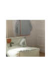 Doudou poire en coton blanc 3