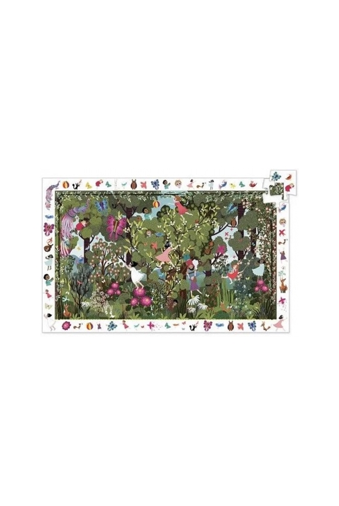 Puzzles observation Jeux au jardin 100 pièces