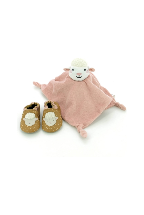 Chaussons cuir Robeez Coffret Fille