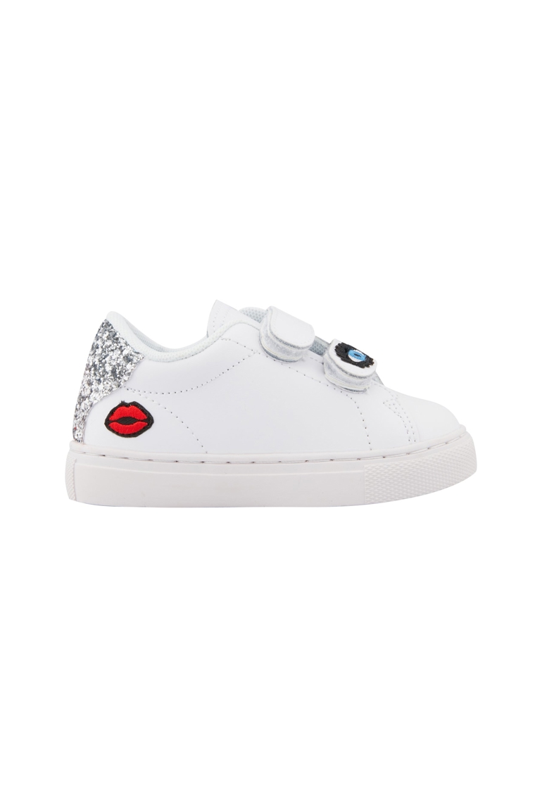 Baskets en cuir baskets enfant en cuir Mini Edith eyes 1