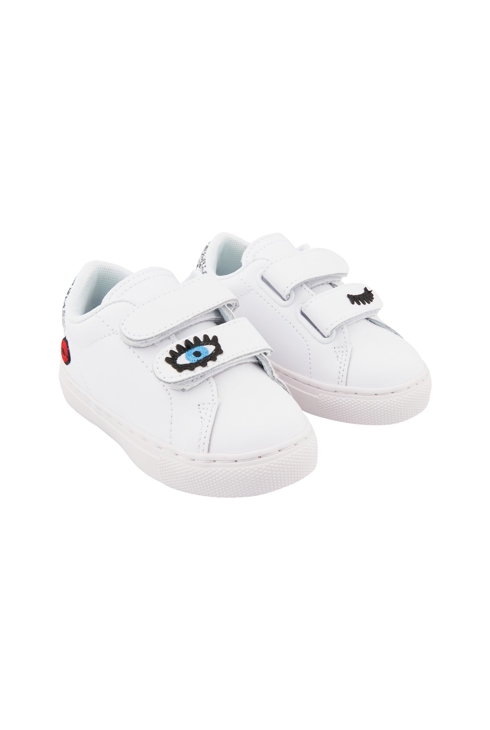 Baskets en cuir baskets enfant en cuir Mini Edith eyes