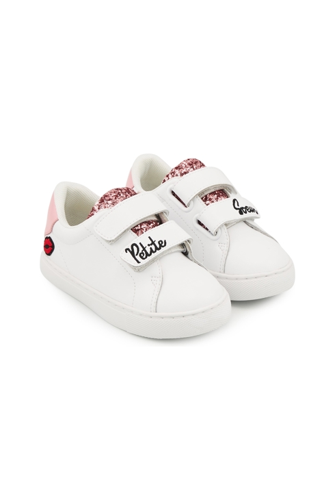 Baskets en cuir baskets enfant en cuir Mini Edith petite soeur