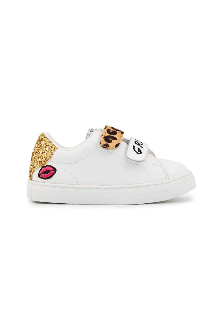 Baskets en cuir baskets enfant en cuir Mini Edith barbie grl pwr 1
