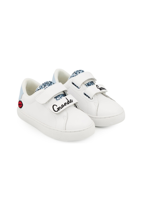 Baskets en cuir baskets enfant en cuir Mini Edith grande soeur