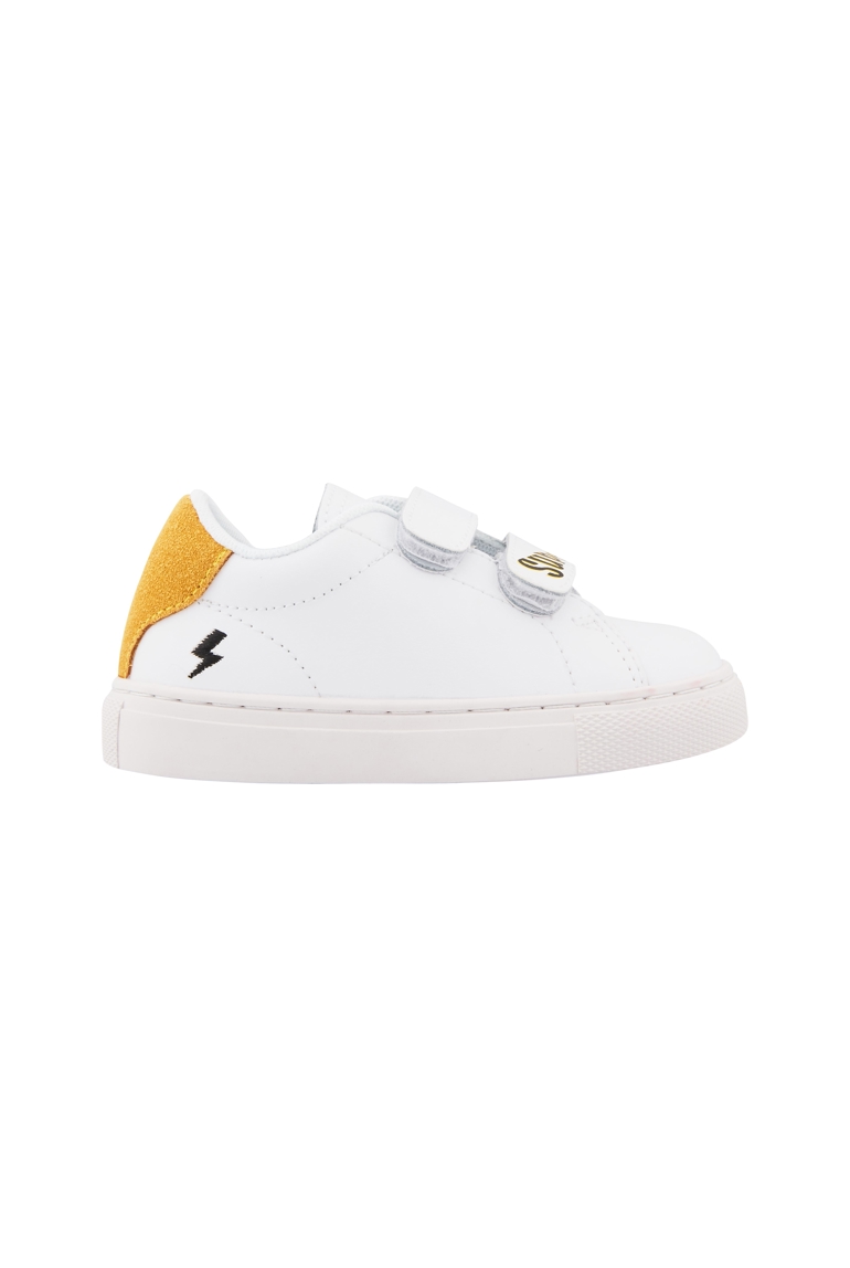 Baskets en cuir baskets enfant en cuir Mini Edith super hero 1