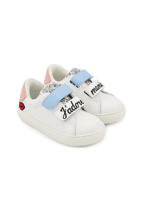 Baskets en cuir baskets enfant en cuir Mini Edith j'adore mamie