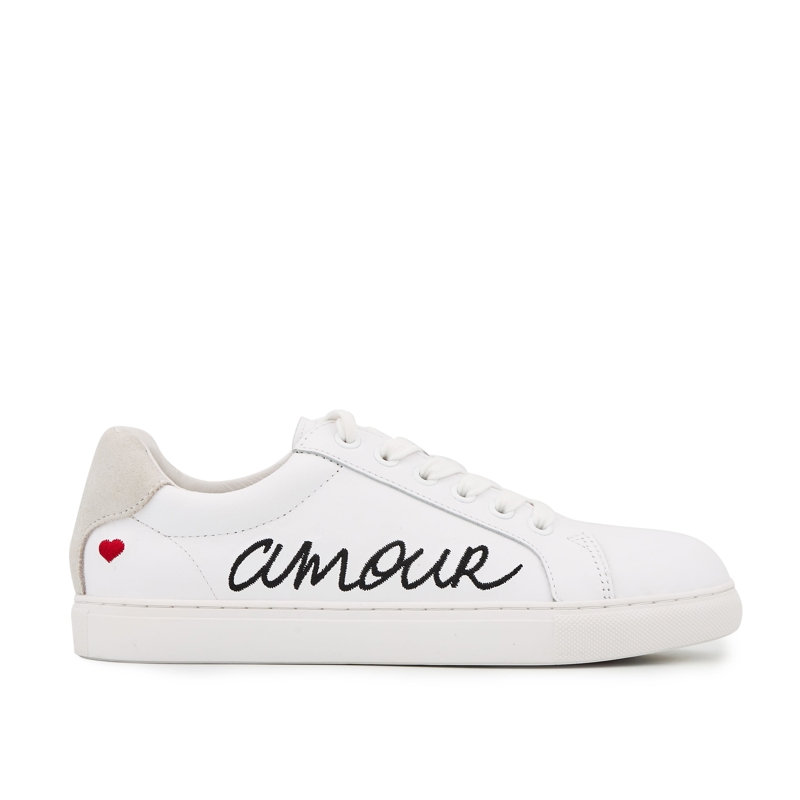 Bons Baisers - Baskets en cuir baskets en cuir Simone amour - Fille