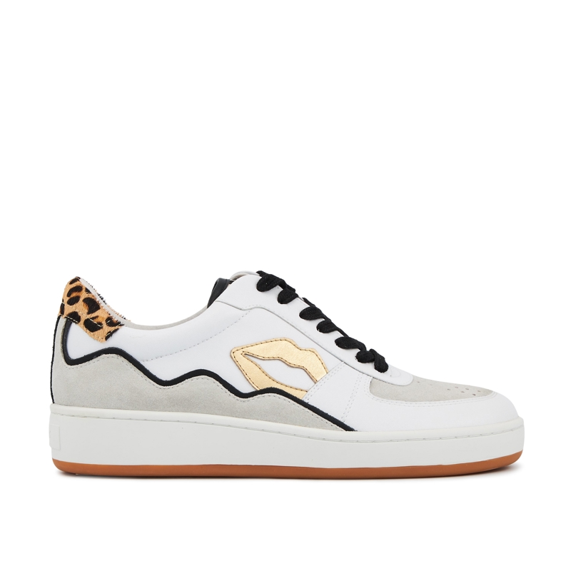 Baskets en cuir baskets en cuir Loulou leopard - 37