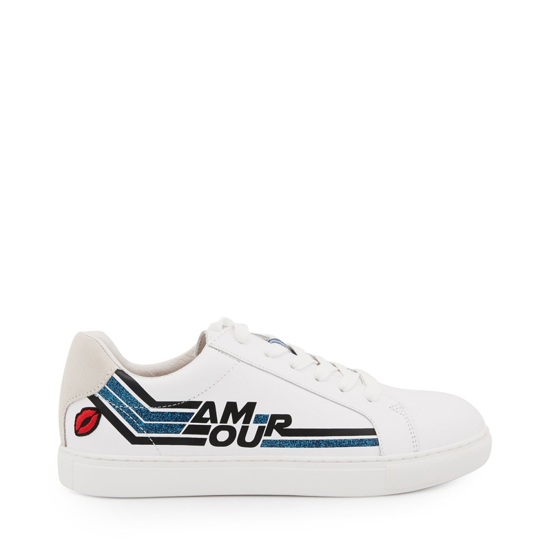 Baskets en cuir baskets en cuir Simone retro amour - 37