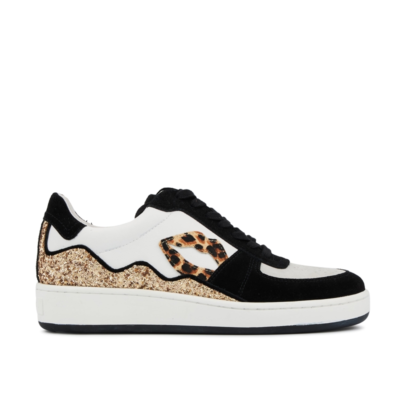 Baskets en cuir baskets en cuir Loulou leopard - 39