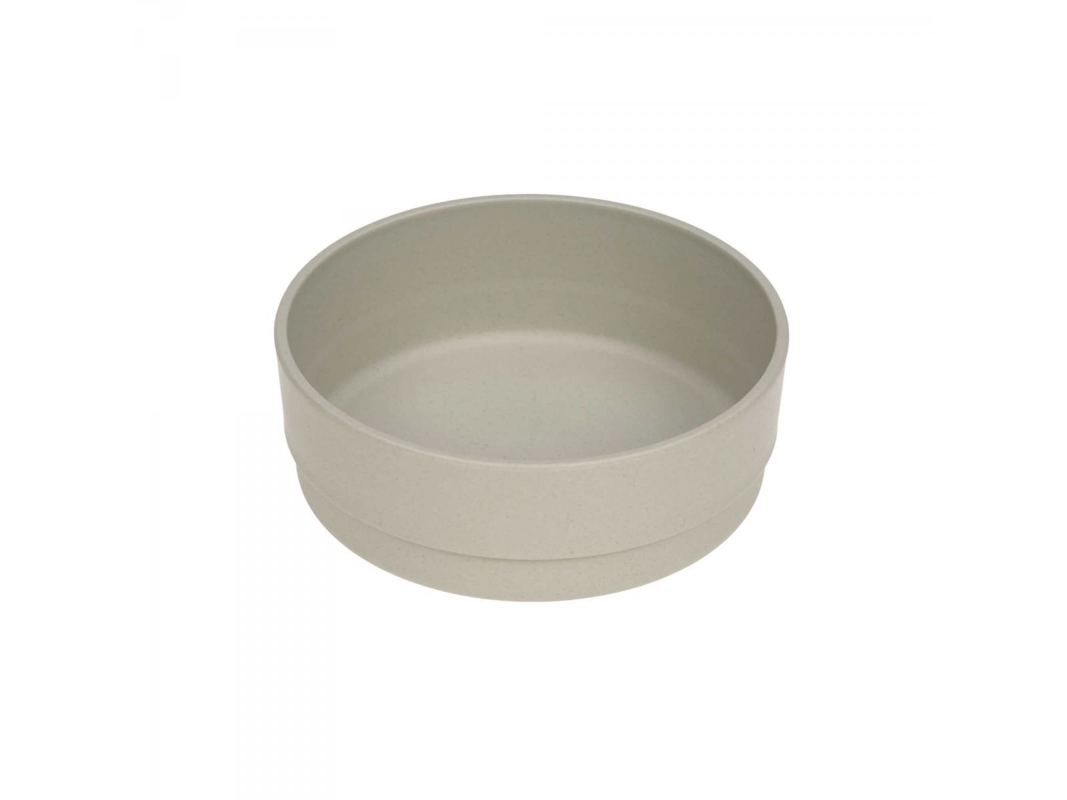 Bol uni gris chaleureux -