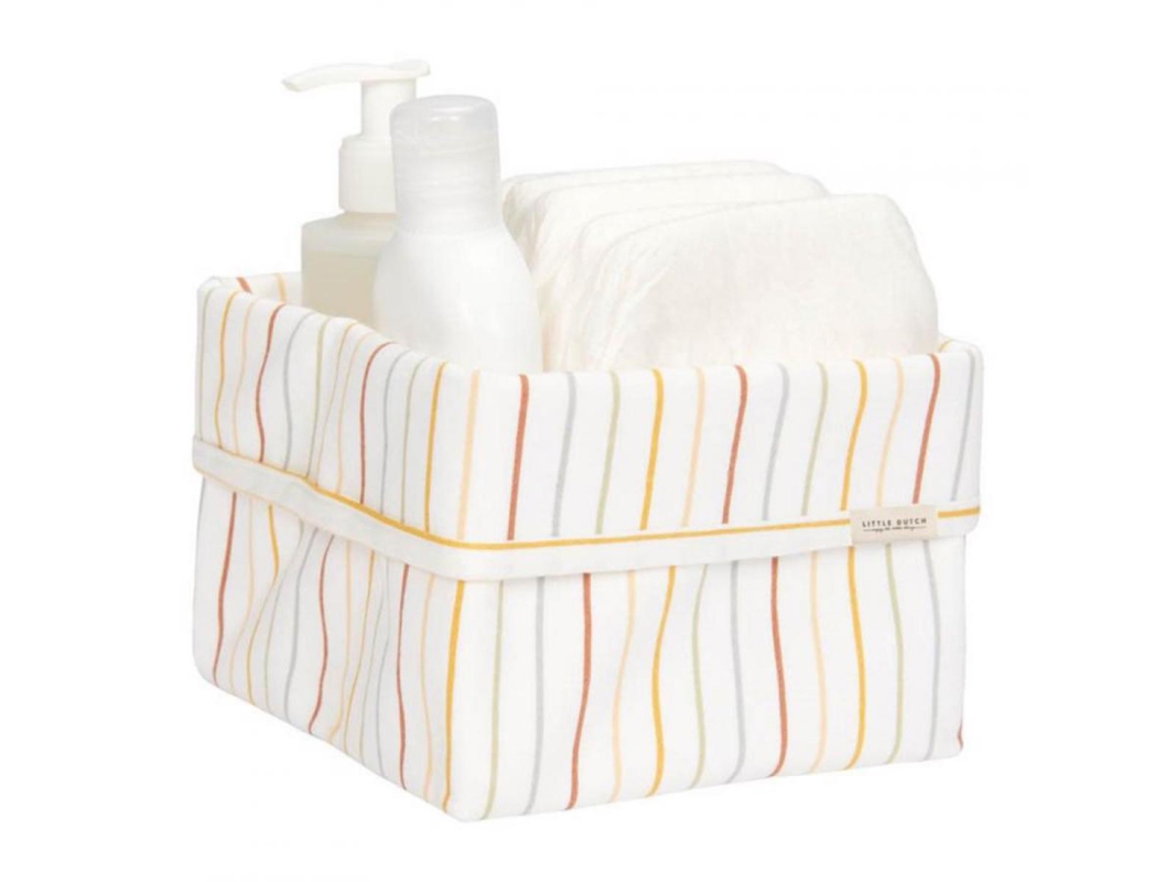 Panier petit modèle Vintage Sunny Stripes -