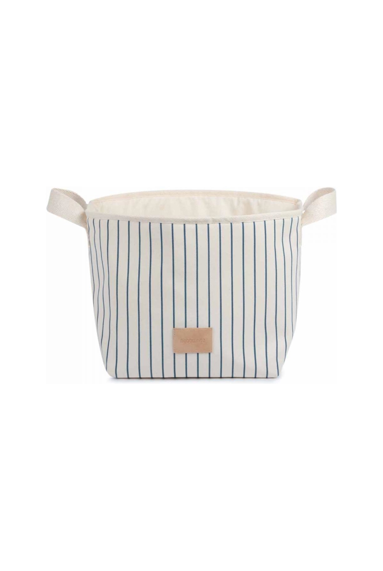Panier Django 22X23X23 Rayures Marine 1