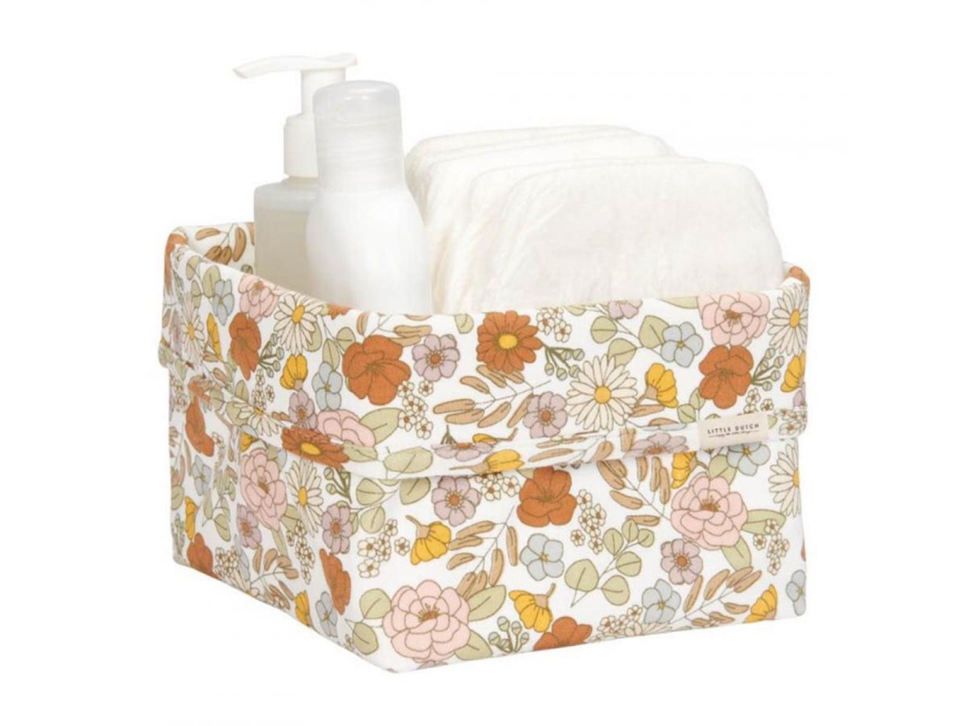 Panier petit modèle Vintage Little Flowers -
