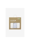 Lot de 3 Body manches longues en Coton Bio à motifs plumes 3