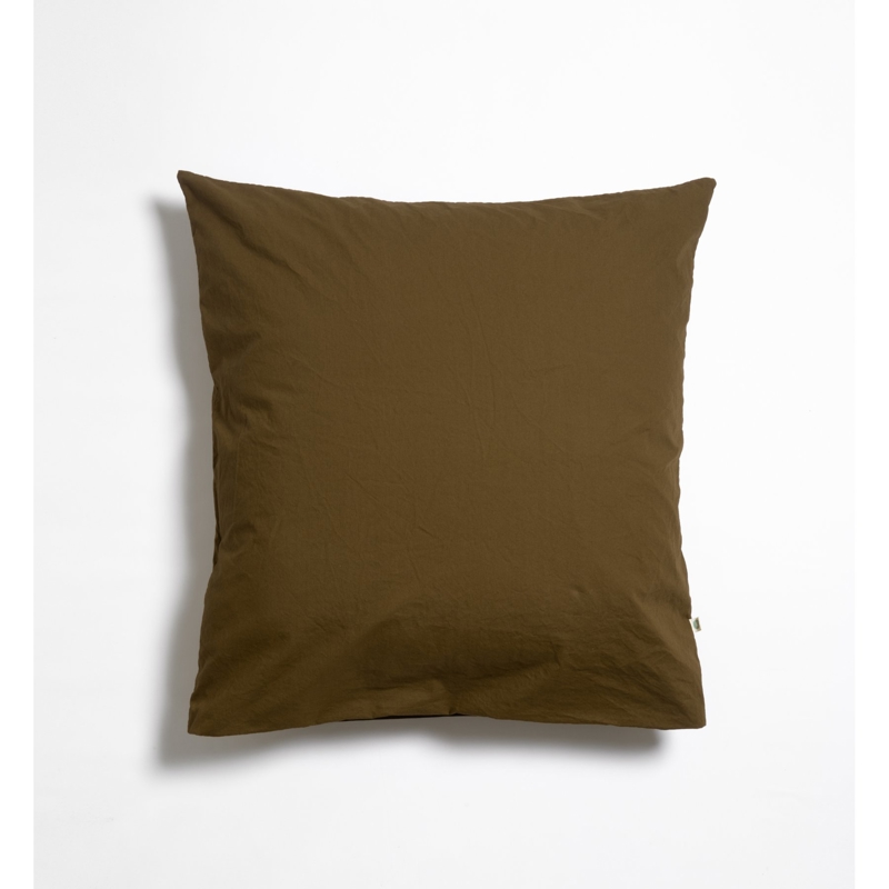 Taie d’oreiller en Percale de Coton Bio lavé - 60x60 cm