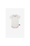 Lot de 3 Body manches courtes en Coton Bio à motifs plumes 4