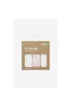 Lot de 3 Body manches courtes en Coton Bio à motifs plumes 5