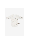 Lot de 3 Body manches longues en Coton Bio à motifs étoiles 3
