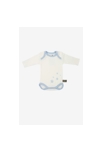 Lot de 3 Body manches longues en Coton Bio à motifs étoiles 3