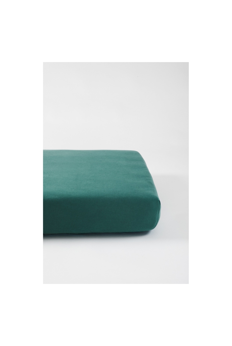Drap housse coton bio jersey pour lit bébé, Kadolis 1